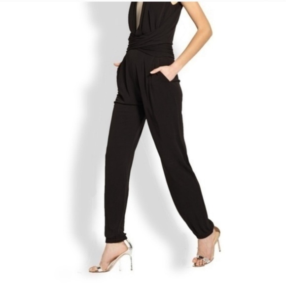 Elie Tahari jumpsuit, black, size 4 - Picture 15 of 16